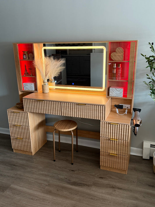 HAUOMS New Makeup Vanity Launch – Big Sale Now On!