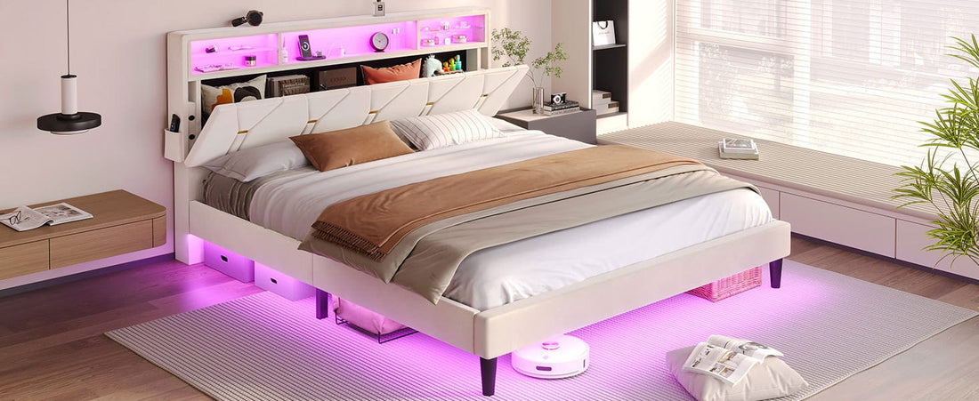 HAUOMS | The Smart Bed Frame That Maximizes Your Small Space