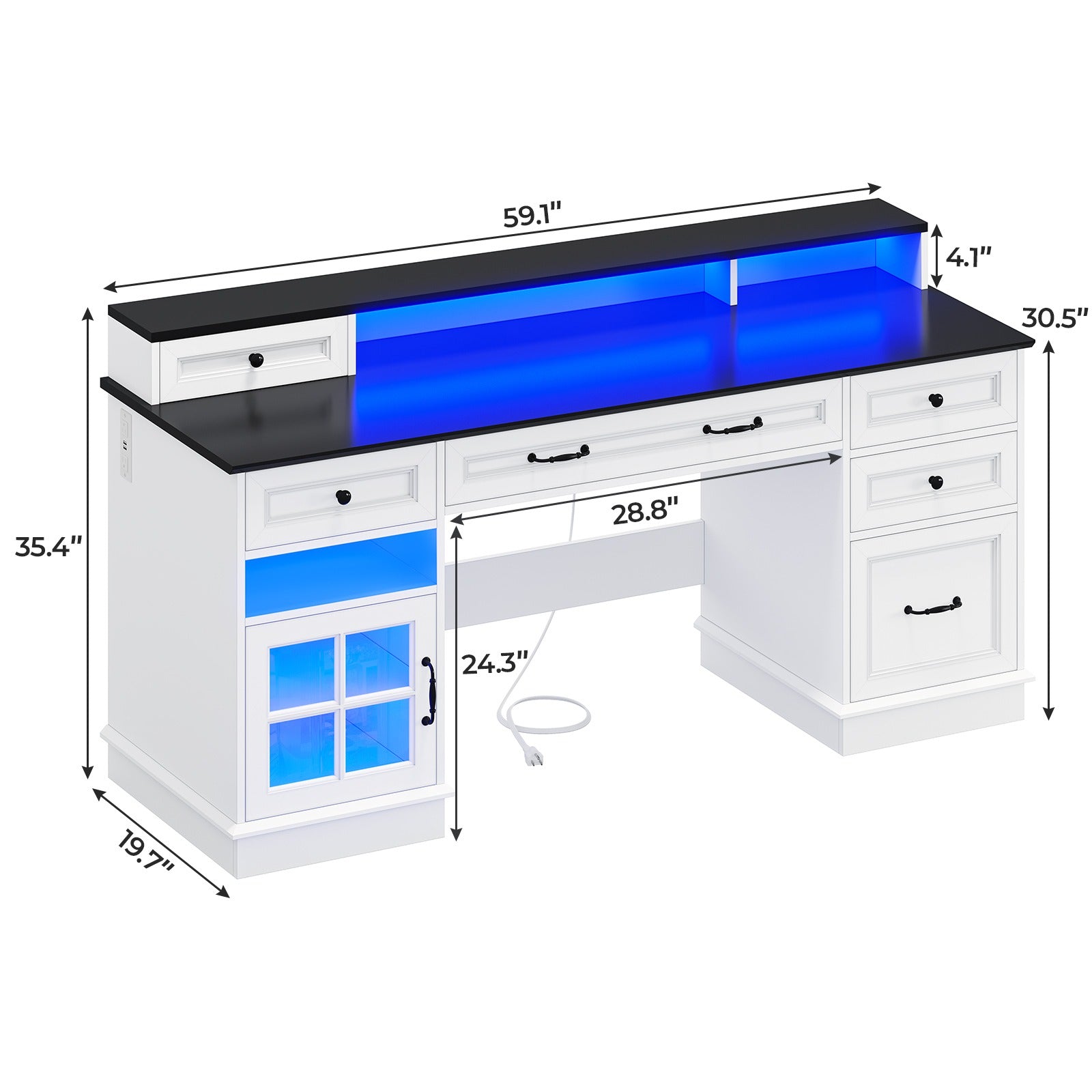 2 person desk