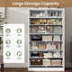 HAUOMS 59.1 Inch Tall Dresser with 8 Drawer Modern Chest for Bedroom Bedroom Living Room Entryway