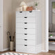HAUOMS 59.1 Inch Tall Dresser with 8 Drawer Modern Chest for Bedroom Bedroom Living Room Entryway
