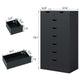 HAUOMS 59.1 Inch Tall Dresser with 8 Drawer Modern Chest for Bedroom Bedroom Living Room Entryway
