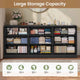 HAUOMS 63 Inch Wide Dresser with 9 Drawer  Long Modern Dressers for Bedroom Living Room Hallway