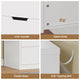 HAUOMS 63 Inch Wide Dresser with 9 Drawer  Long Modern Dressers for Bedroom Living Room Hallway