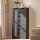 HAUOMS 58.7 Inch Tall Dresser with 8 Drawer Modern Chest of Drawers for Bedroom Living Room Entryway