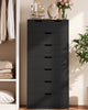 HAUOMS 58.7 Inch Tall Dresser with 8 Drawer Modern Chest of Drawers for Bedroom Living Room Entryway