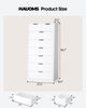 HAUOMS 58.7 Inch Tall Dresser with 8 Drawer Modern Chest of Drawers for Bedroom Living Room Entryway