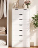 HAUOMS 58.7 Inch Tall Dresser with 8 Drawer Modern Chest of Drawers for Bedroom Living Room Entryway