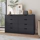 HAUOMS 31.5 Inch Tall Dresser with 4 Drawers Modern Chest for Bedroom Living Room Entryway Hallway