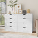 HAUOMS 31.5 Inch Tall Dresser with 4 Drawers Modern Chest for Bedroom Living Room Entryway Hallway