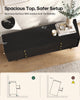 HAUOMS 47.2 inch Wide Dresser With 6 Drawers Modern Storage Chest for Bedroom Living Room and Hallway