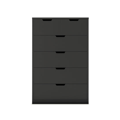 HAUOMS Dresser Black Closet Dresser Black