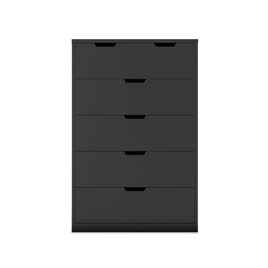 HAUOMS Dresser Black Closet Dresser Black