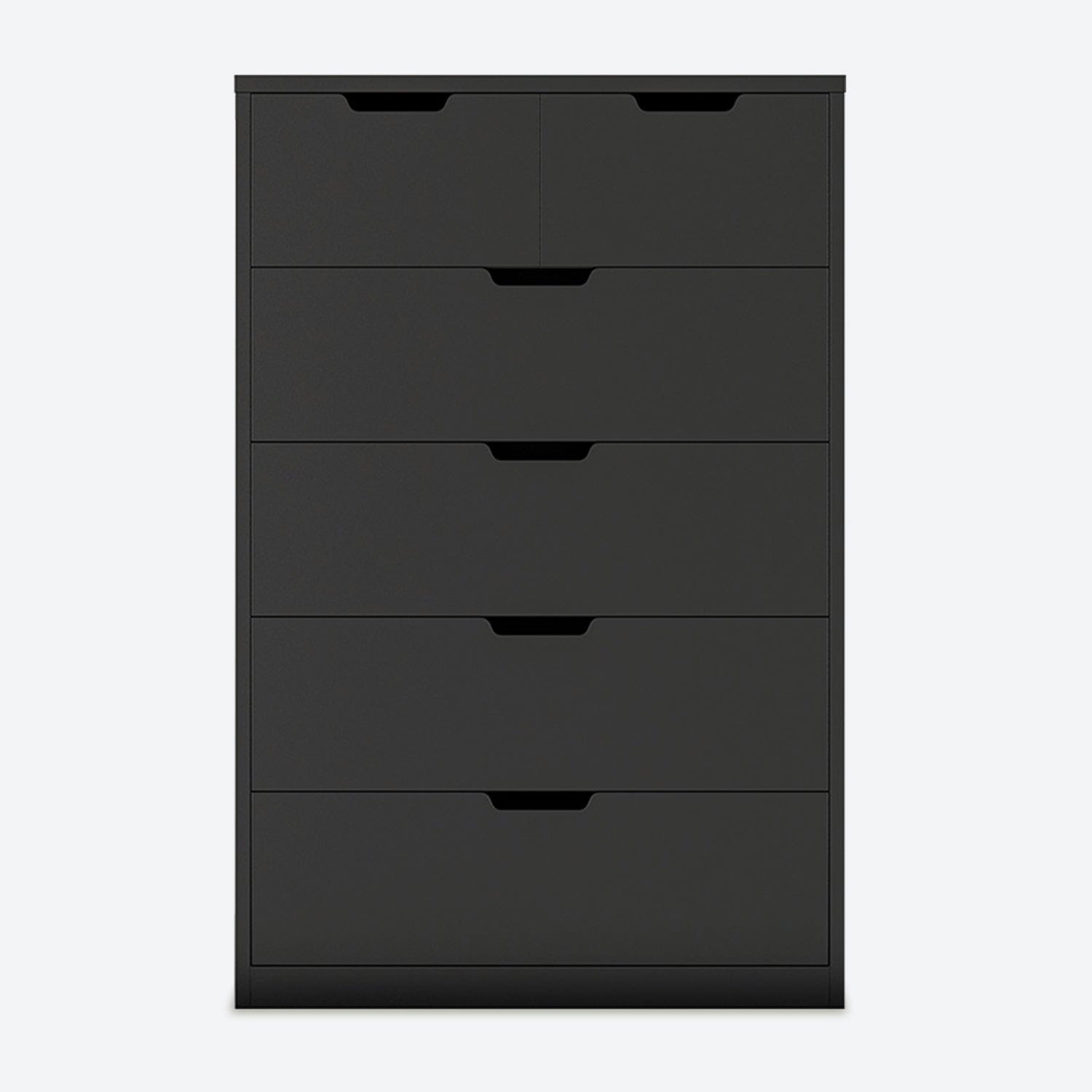HAUOMS Dresser Black Closet Dresser Black
