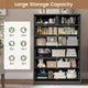 HAUOMS Dresser HAUOMS 51.2" Tall Dresser with 7 Drawer Modern Chest of Drawers for Bedroom Living Room