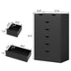 HAUOMS Dresser HAUOMS 51.2" Tall Dresser with 7 Drawer Modern Chest of Drawers for Bedroom Living Room