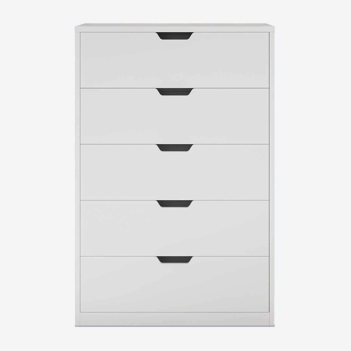 HAUOMS Dresser Tall 5 Drawer Dresser White