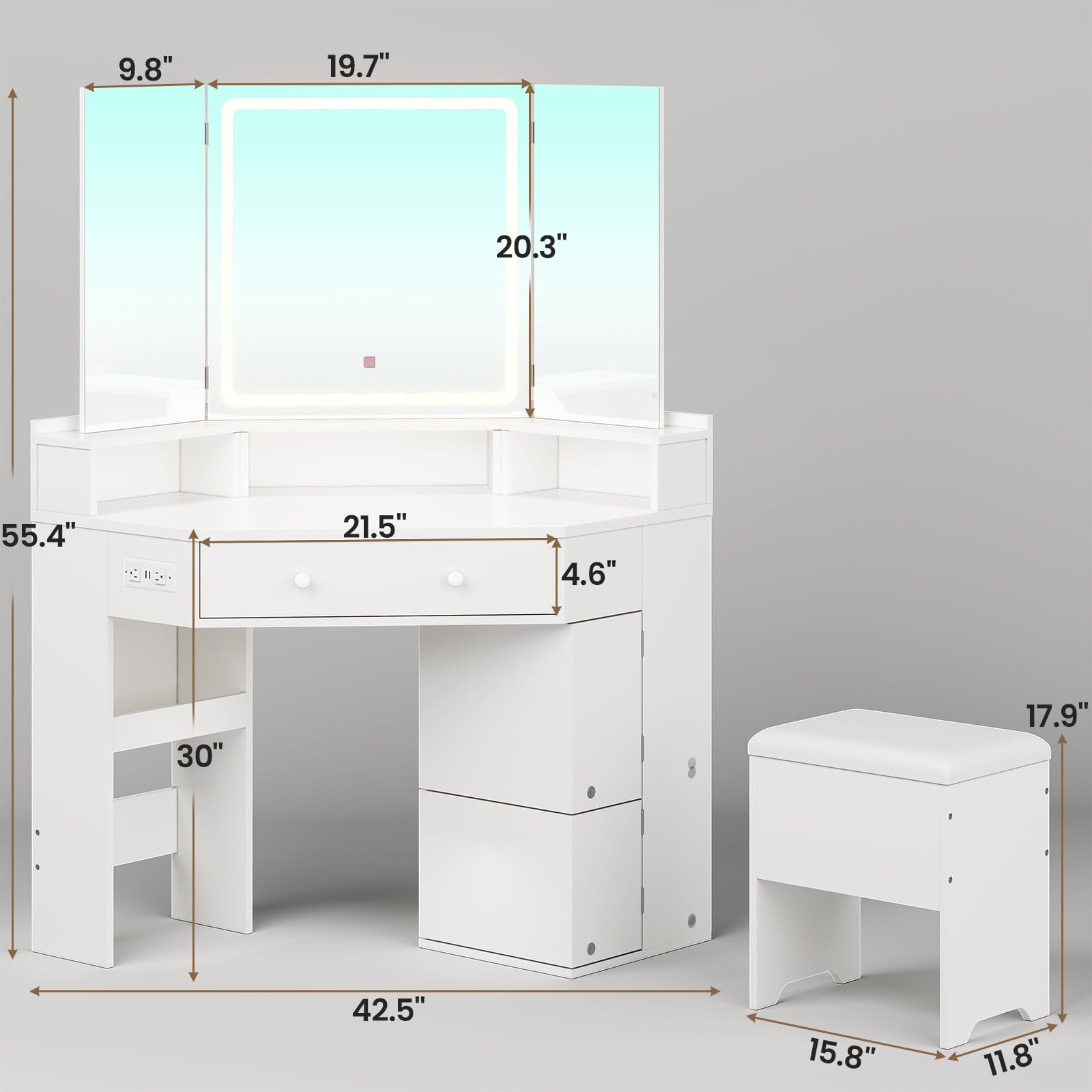 2 person desk