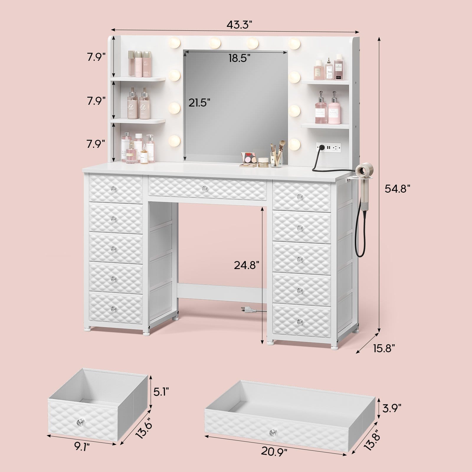 2 person desk